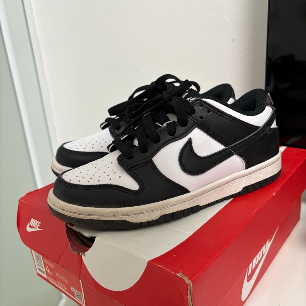 Nike Kids Black and White Sneakers